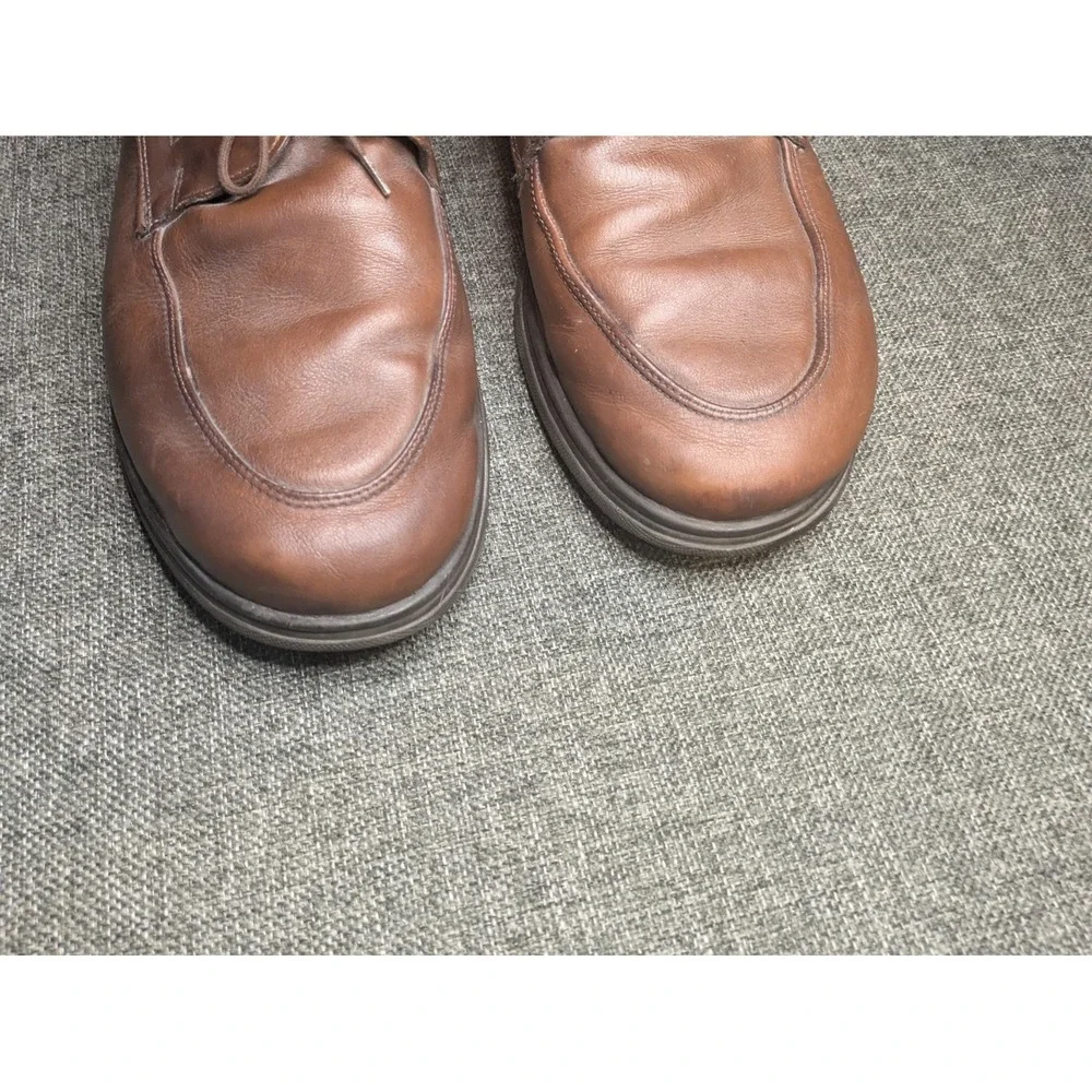 Allen Edmonds Passenger Brown Leather Oxford Dress Shoes Mens Size 12 Casual